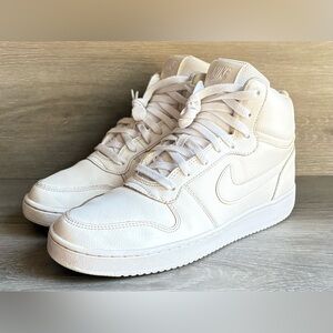 Nike (WMNS) Ebernon Mid 'Triple White' Size 9 AQ1778-100